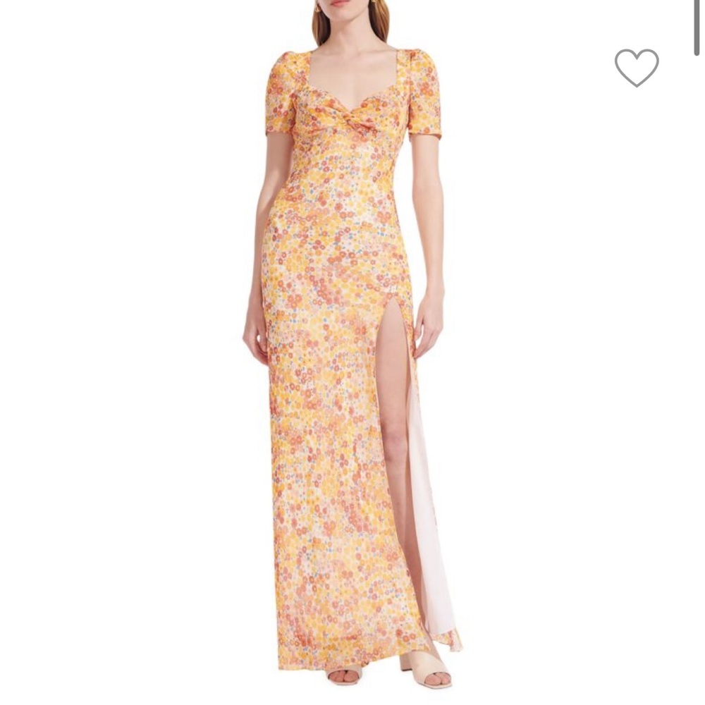 STAUD NWT “Lea” Dress in Soleil Flower Market Size 0